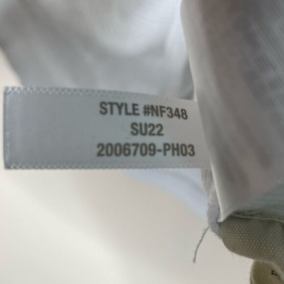 Madewell MWL Ribbed Split Neck Crop Tank NF348 Medium - Picture 7 of 8